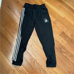 ADIDAS Mens Black and White Joggers/Sweatpants